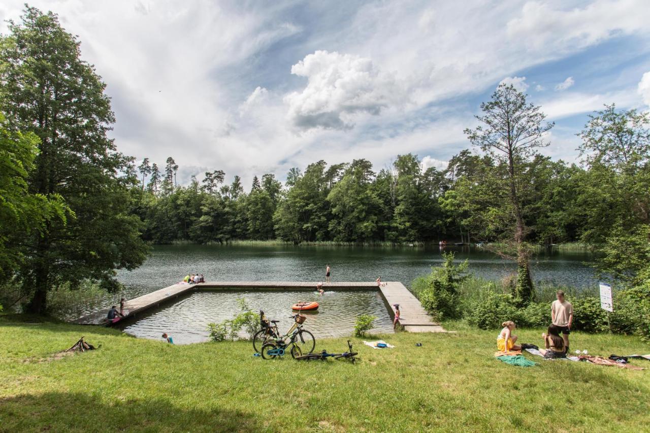 Ostoja Orzyny, Dom Nr 1 - W Strone Jeziora Villa Luaran gambar